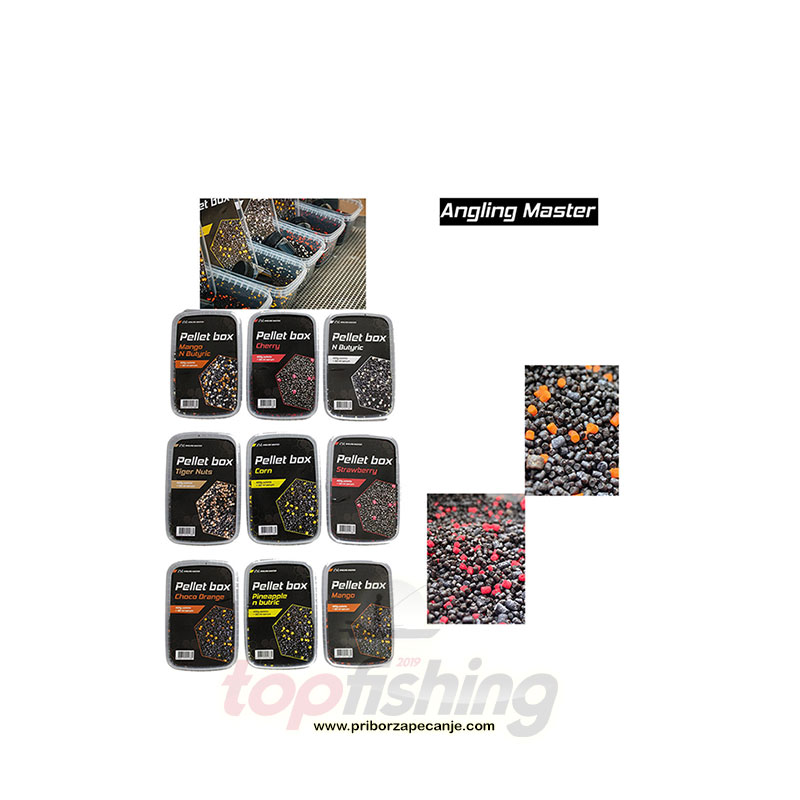 Angling Master Pellet Box 400g + 50 ml SERUM - Corn