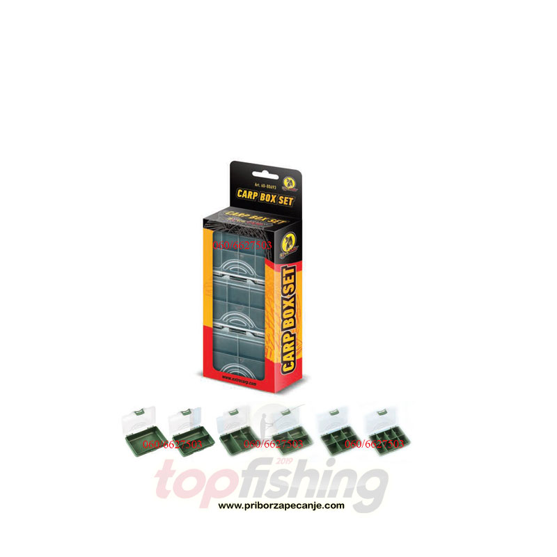 Carp kutije - set (6 komada) - Extra Carp