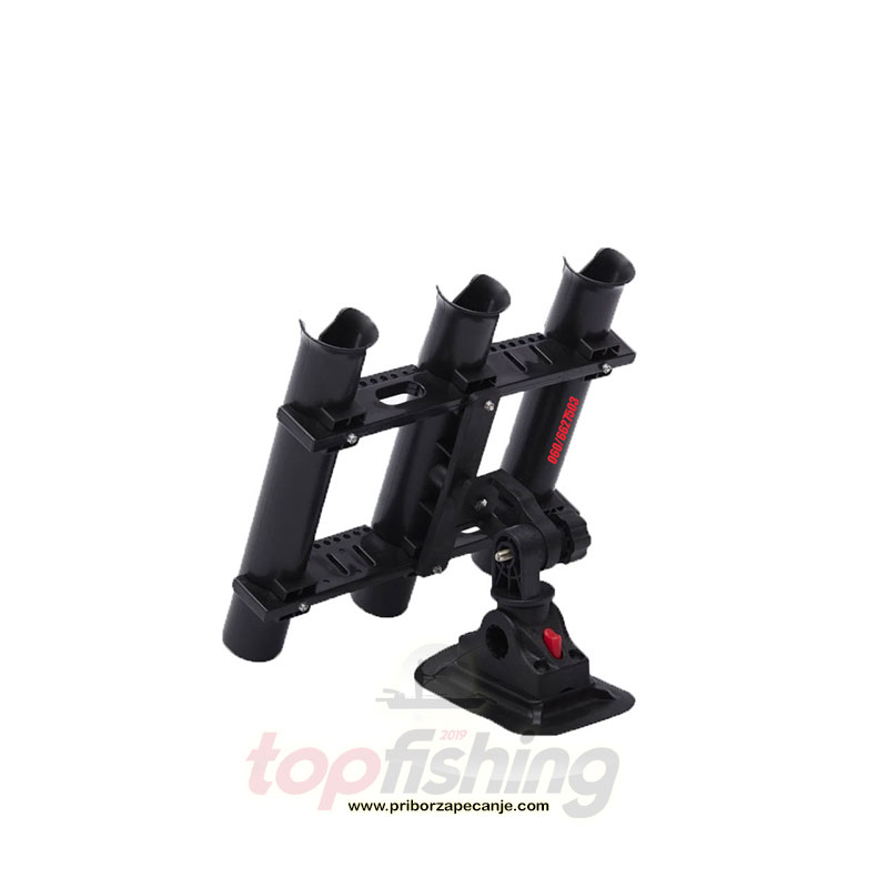 Držač za čamac za 3 štapa sa bazom - DAM