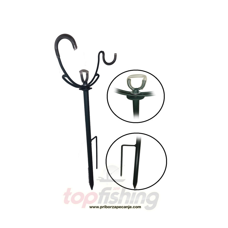 Držač za štap - metalni (17 mm prečnik)