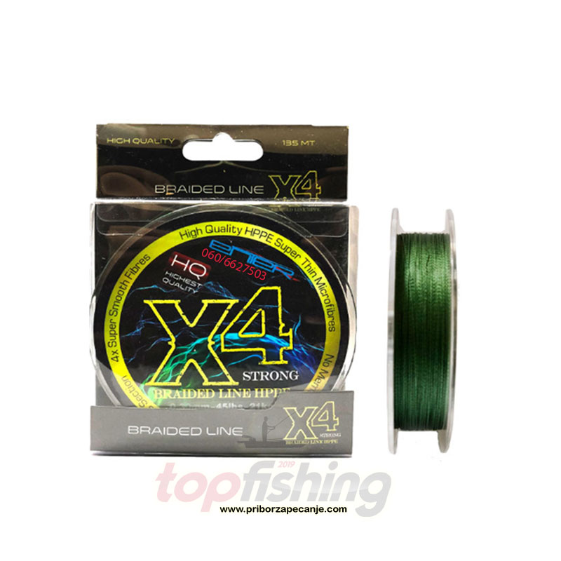 Enter braid line - Upredena struna - 135 m - 0,14 mm