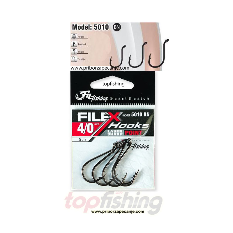 Filex - Somovske udice - 5010 - Veličina 4/0