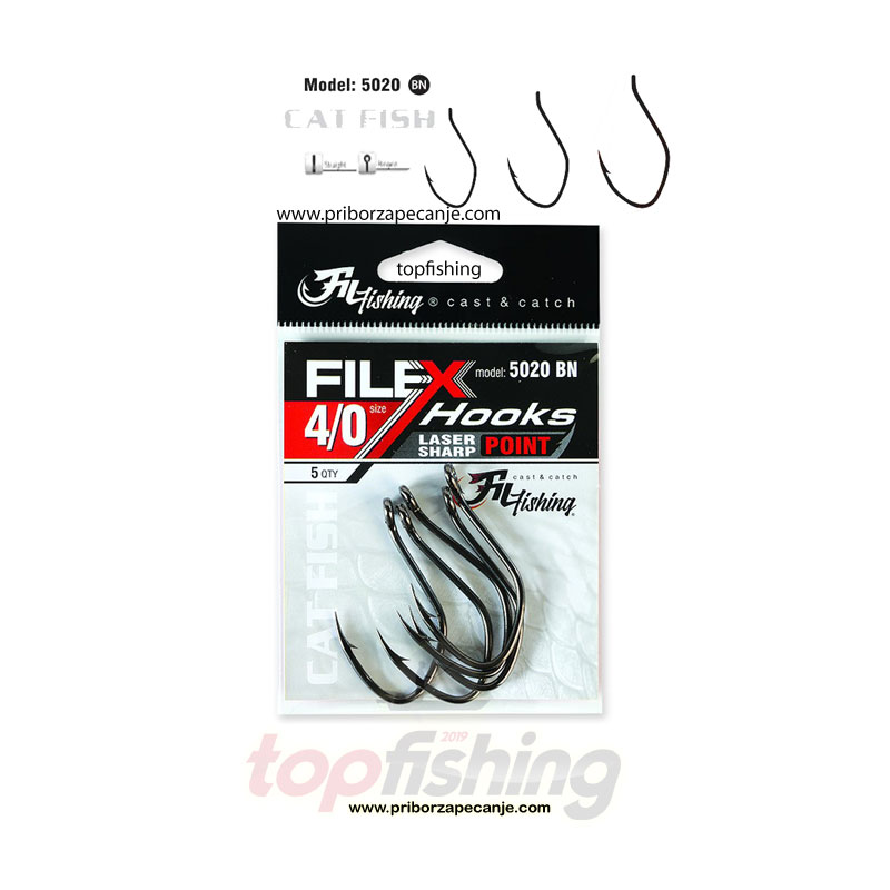 Filex - Somovske udice - 5020 - Veličina 6/0