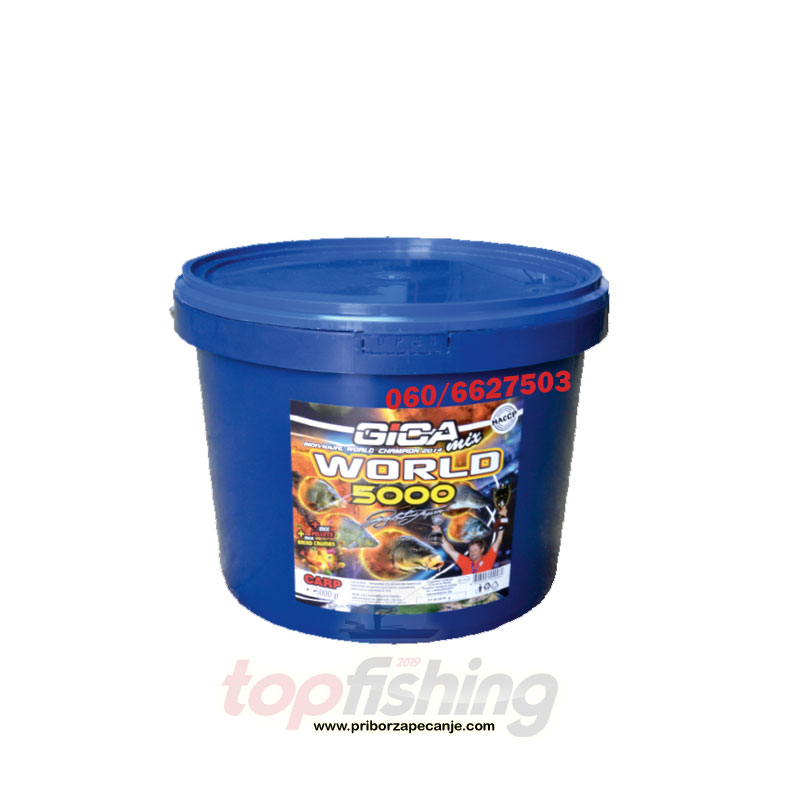 Gica Mix - World 5000 - Zip kofa 5kg - Carp