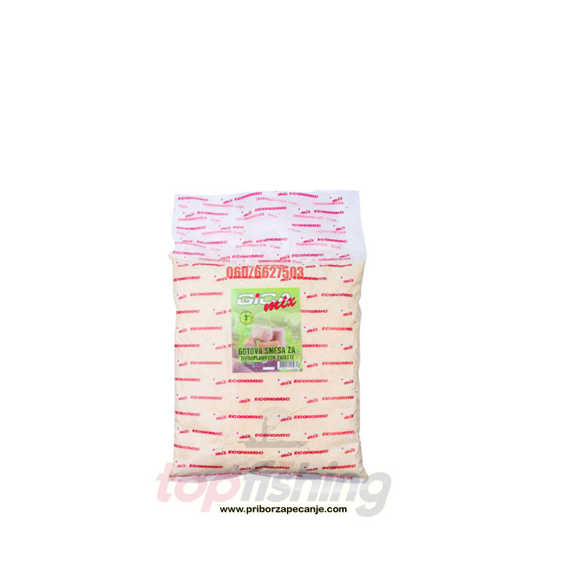 Gotova smesa za izradu tableta za tolstolobika (3 kg) - Gica Mix