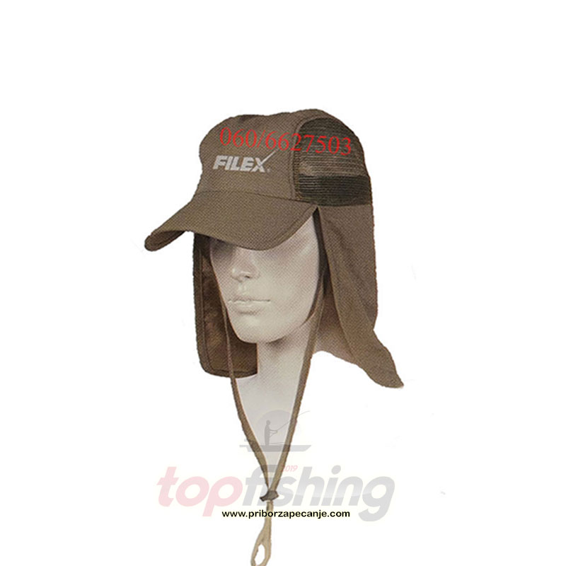 Kačket sa zaštitom za vrat - Filex