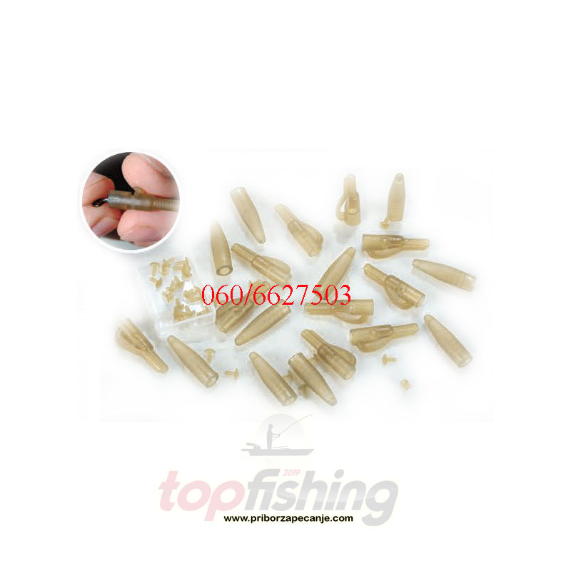 Kopča sa gumenim držačem za brzu izmenu olova - Extra Carp