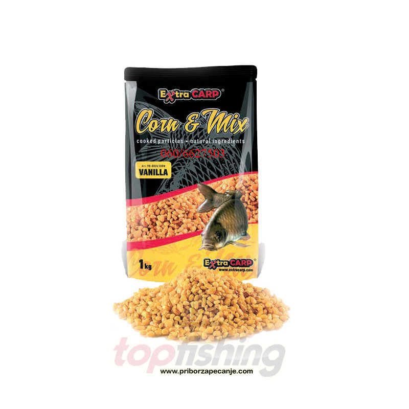 Kukuruz 1 kg - Extra Carp - Vanila