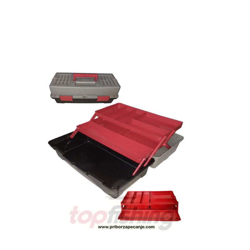Kutija za pribor sa dva nivoa (40 x 20 x 20 cm)