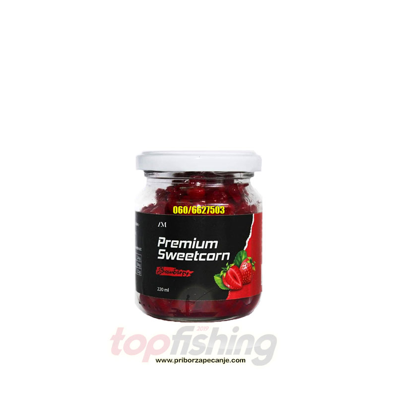 Kuvani kukuruz u teglici - Angling Master (Jagoda)