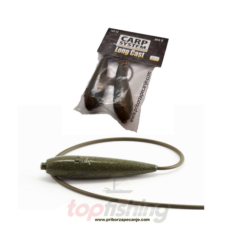 Long Cast olovo 120 g - (2 pcs) Carp System