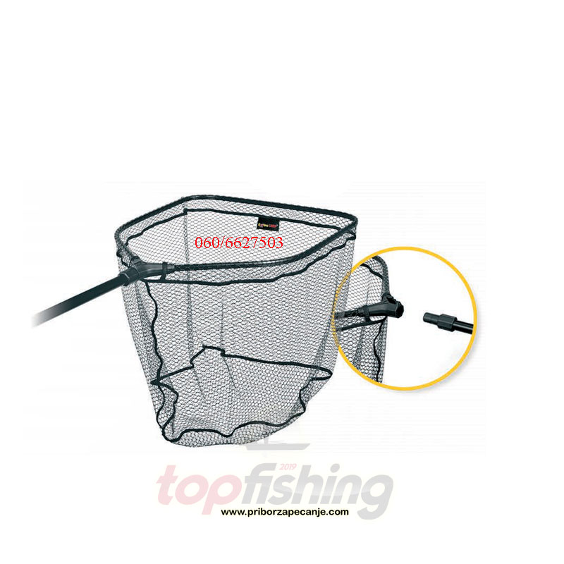 Meredov 1,90 m (gumena mreža) - Extra Carp