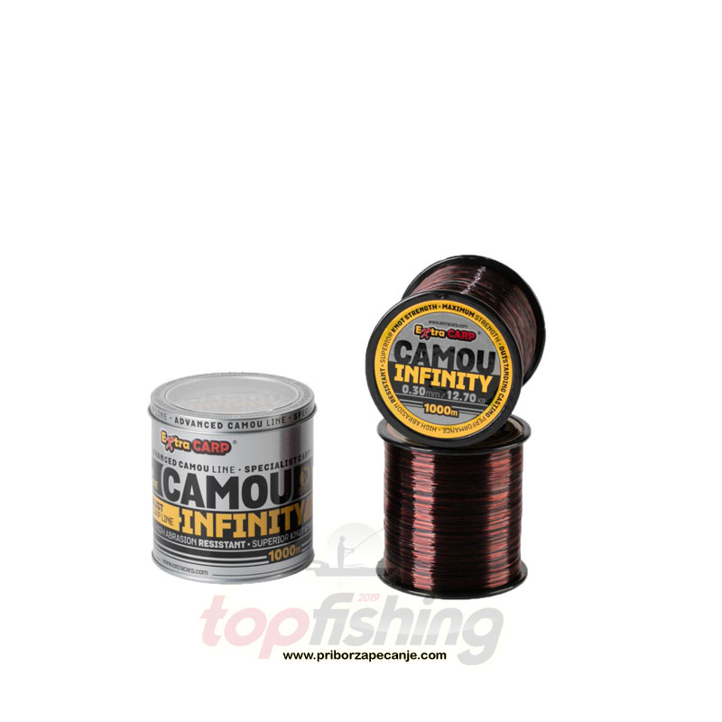 Najlon Camou Infinity - 1000 m - 0,40 mm