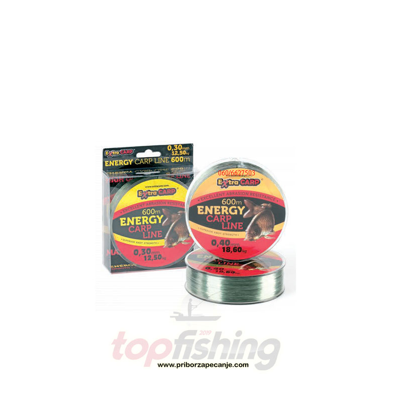 Najlon Energy Carp 600 m (0,40 mm) - Extra Carp