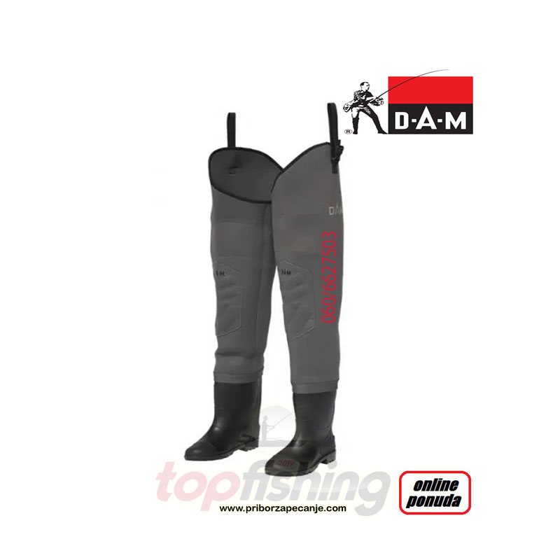 Neoprenske čizme do struka - DAM - Vel. 42-43