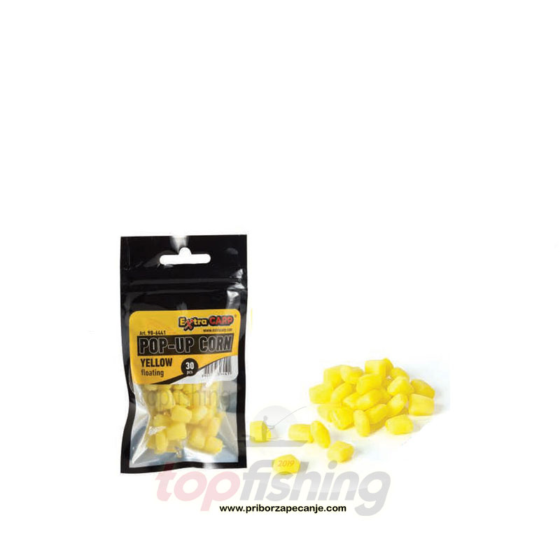 Plivajući Pop-up kukuruz (žuti) - Extra Carp