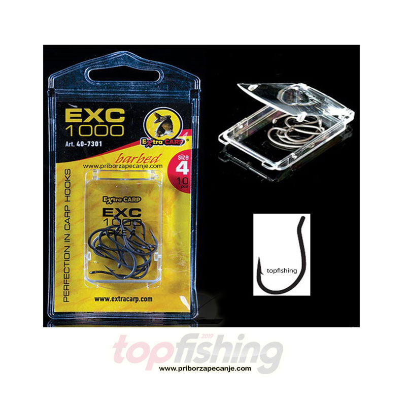Šaranske udice Extra Carp 1000 - Veličina 6