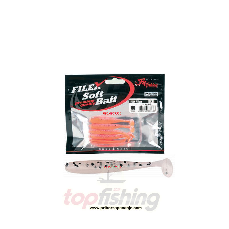 Shad Felix - 90 mm - 02 - (5kom.) - Fil