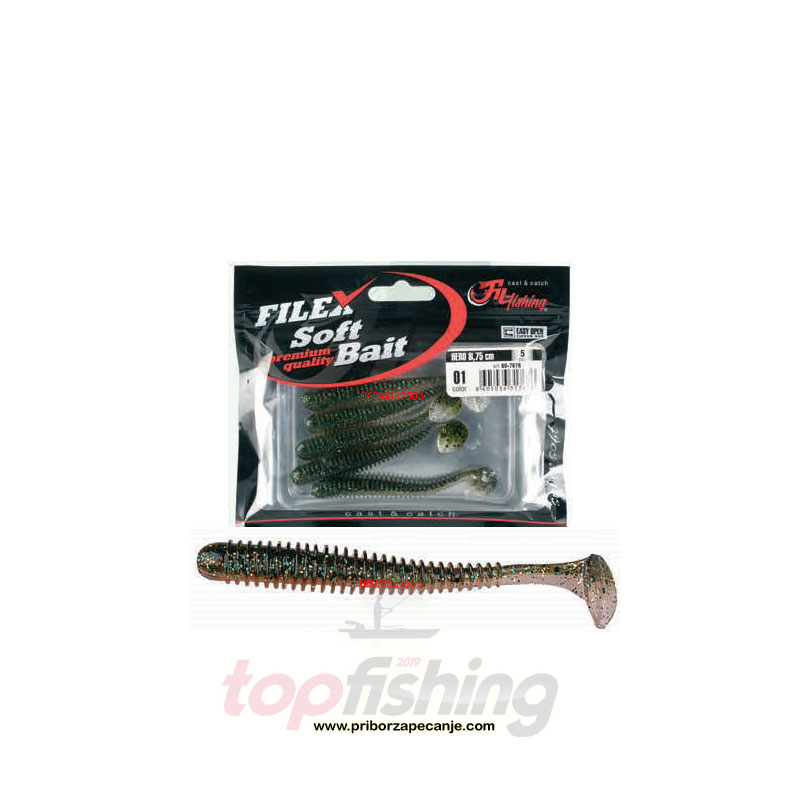 Shad Hero - 8,75 mm - 01 - (5kom.) - Fil