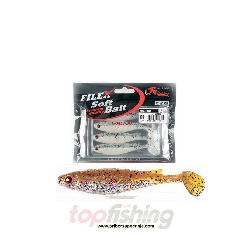 Shad Neox - 100 mm - 02 - (4 kom.) - Fil