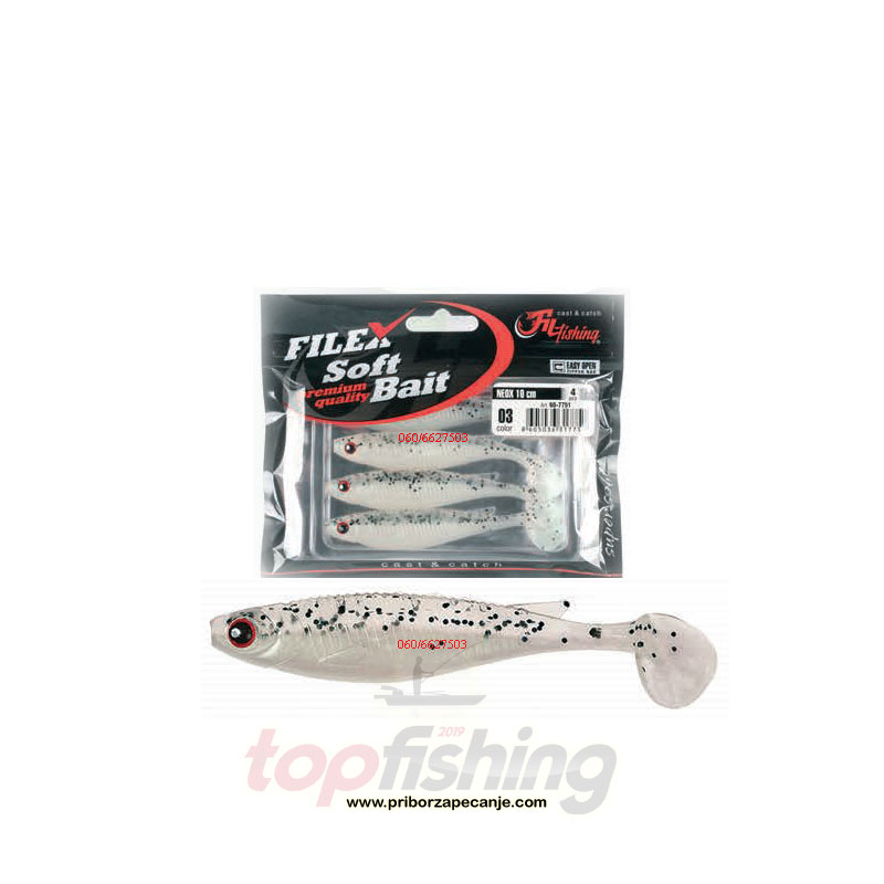 Shad Neox - 100 mm - 03 - (4 kom.) - Fil