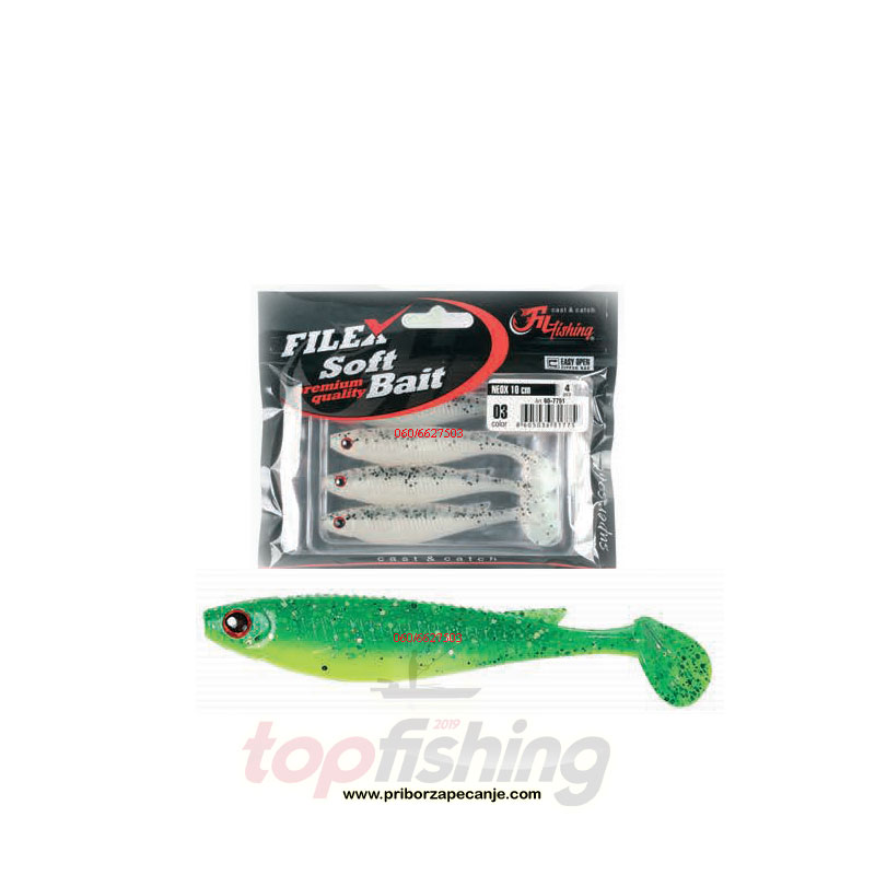 Shad Neox - 100 mm - 04 - (4 kom.) - Fil