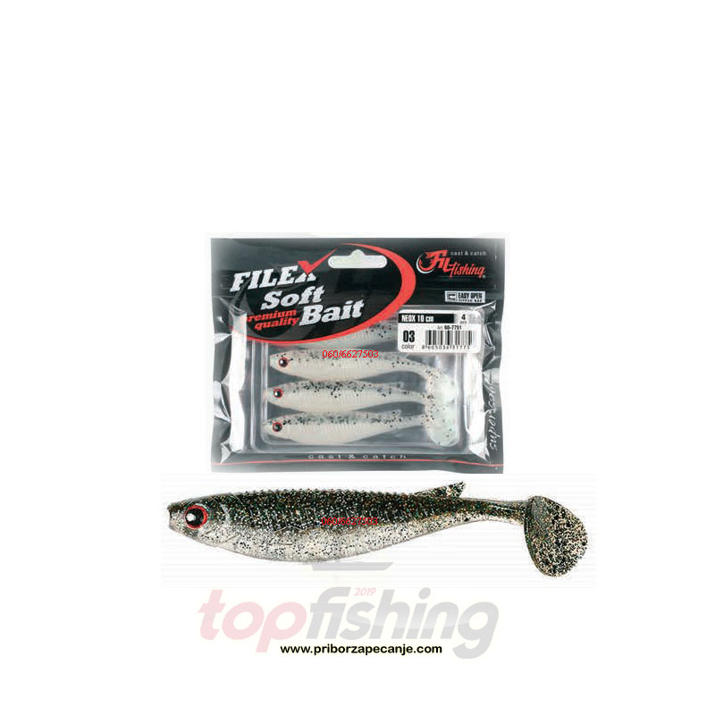 Shad Neox - 100 mm - 05 - (4 kom.) - Fil