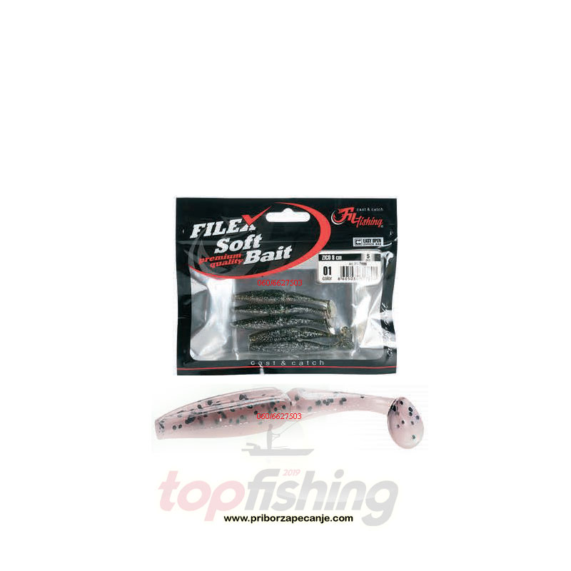 Shad Zico - 80 mm - 03 - (5 kom.) - Fil