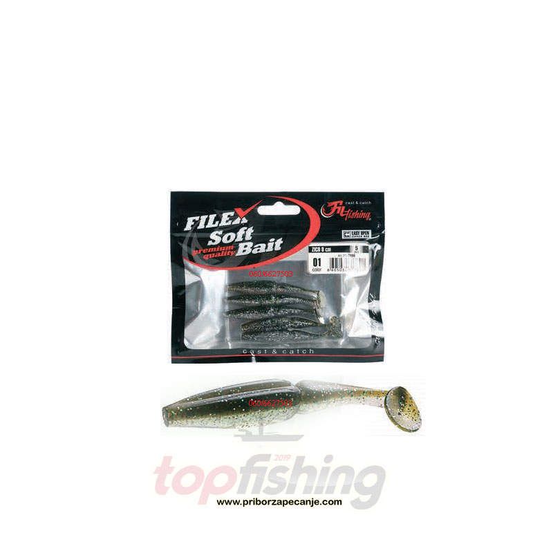 Shad Zico - 80 mm - 01 - (5 kom.) - Fil