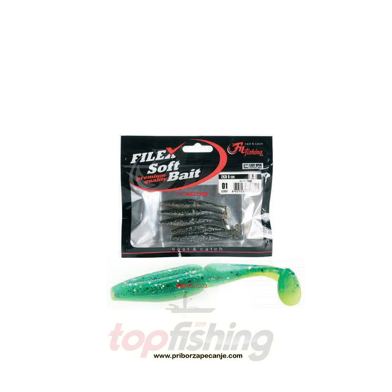 Shad Zico - 80 mm - 05 - (5 kom.) - Fil