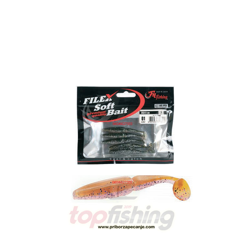 Shad Zico - 80 mm - 06 - (5 kom.) - Fil