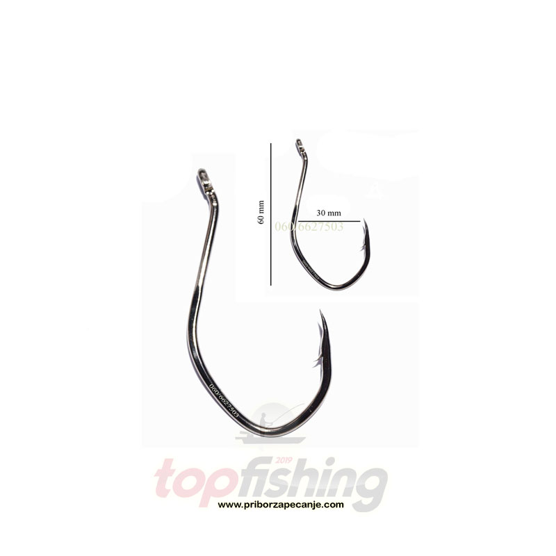 Somovske udice - Kaida - Veličina 6/0 - 10 kom.