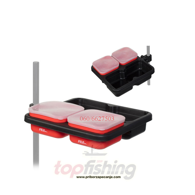 Sto za stolicu sa posudama za mamce - Fil