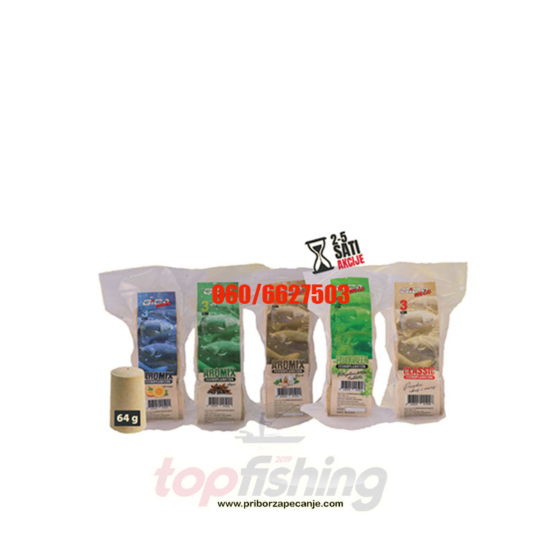 Tehnoplankton tablete Gica Mix (3 kom.) - Fluogreen