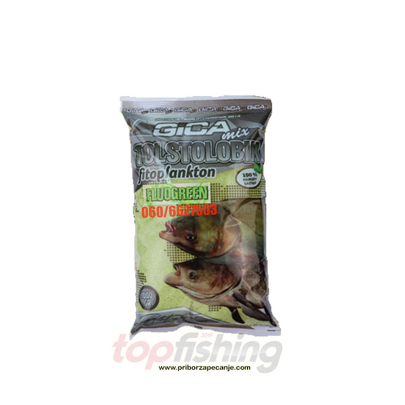 Tolstolobik Fluogreen - Gica Mix 1 kg