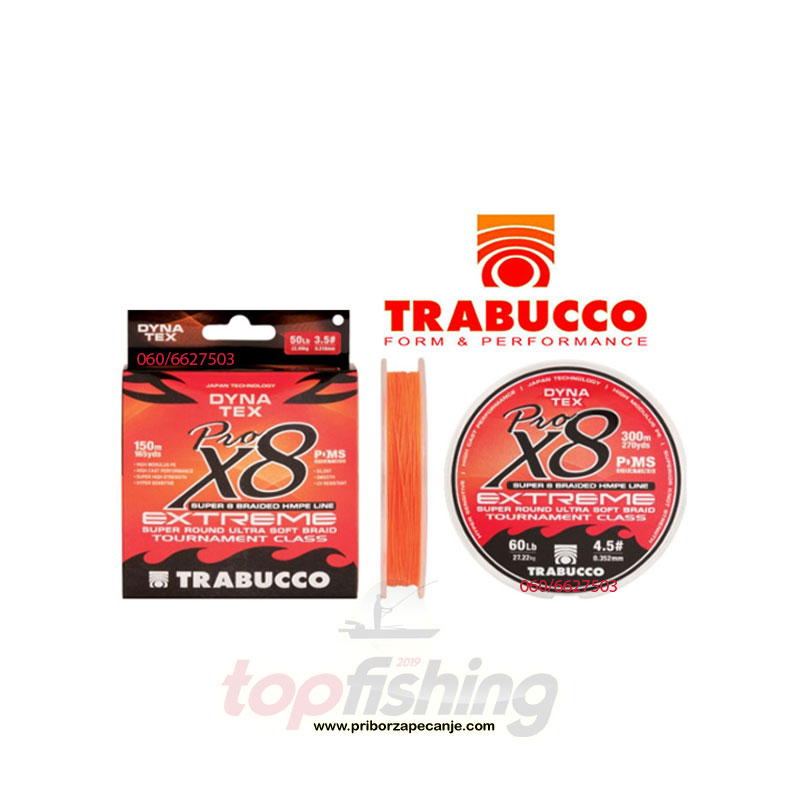 Trabucco Dyna Tex X8 Pro Extreme - 0.128 mm - 150 m
