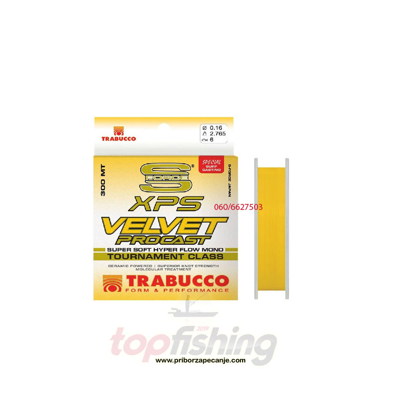 Trabucco S Force XPS Velvet  Procast - 0,18 mm