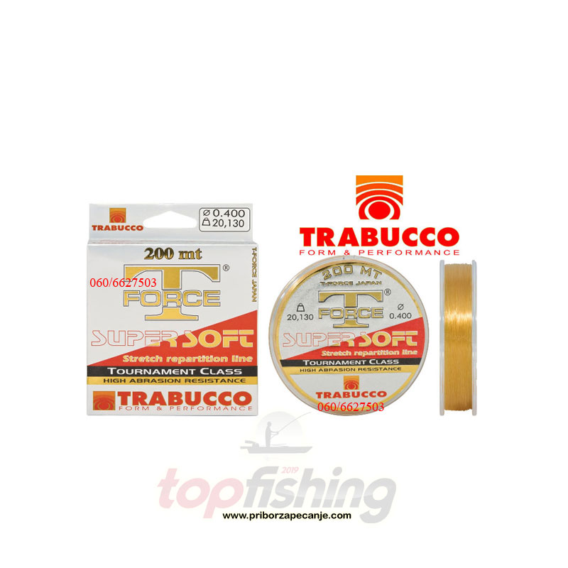 Trabucco Super Soft 200 m - 0,205 mm