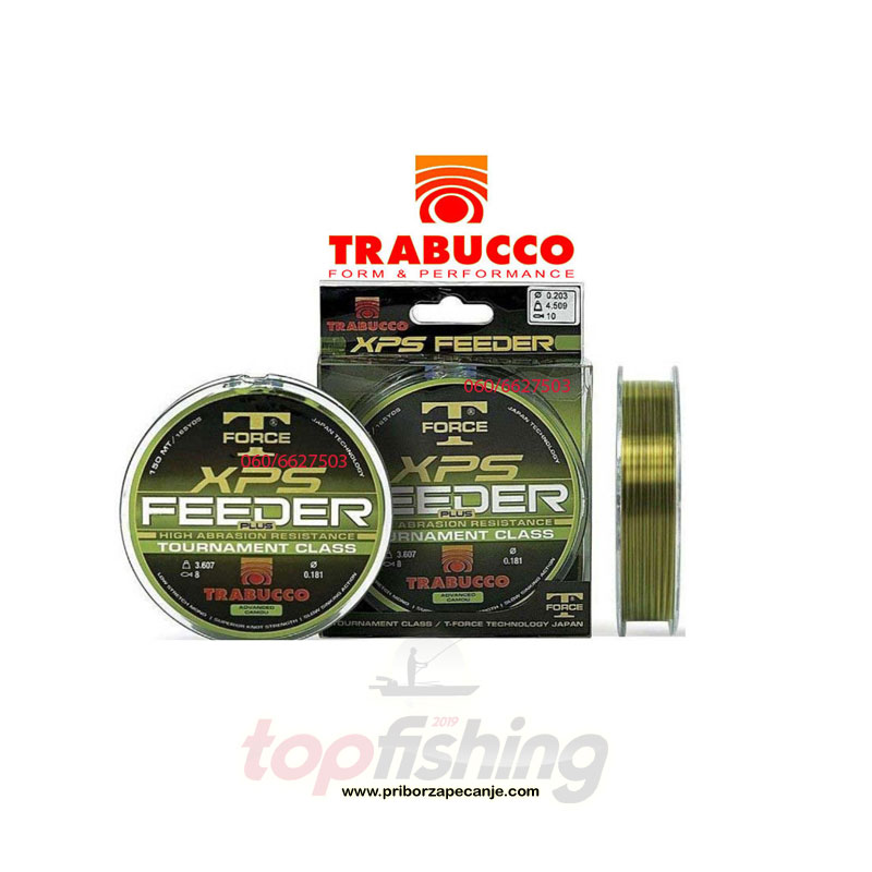 Trabucco T-Force XPS - Feeder Plus - 150 m - 0,18 mm