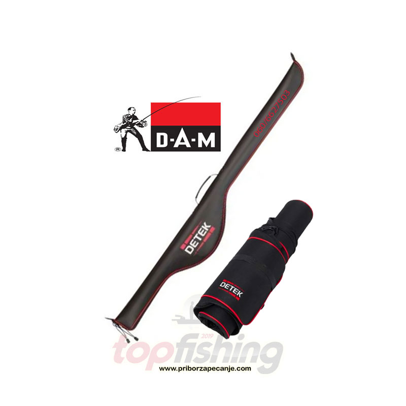 Tvrda futrola za jedan štap - 145 cm - DAM