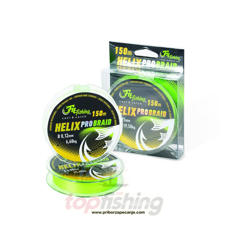 Upredeni konac (struna) Helix Braid - 150 m (0,08 mm)