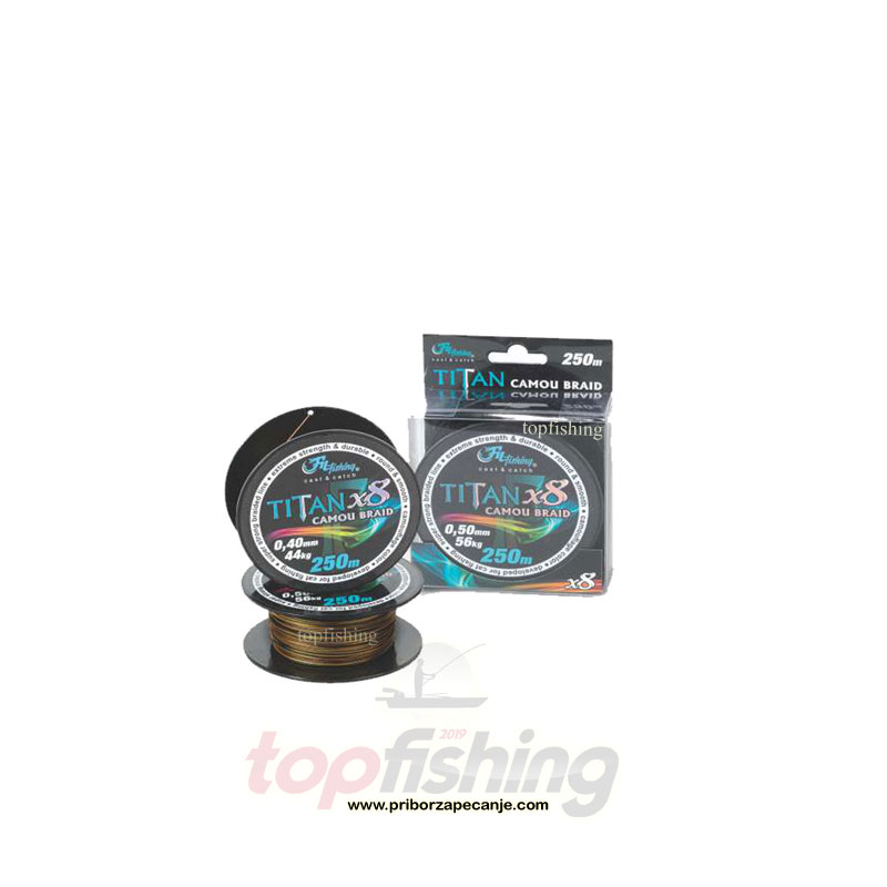 Upredeni konac Titan Braid (struna) 0,40mm - 250 m