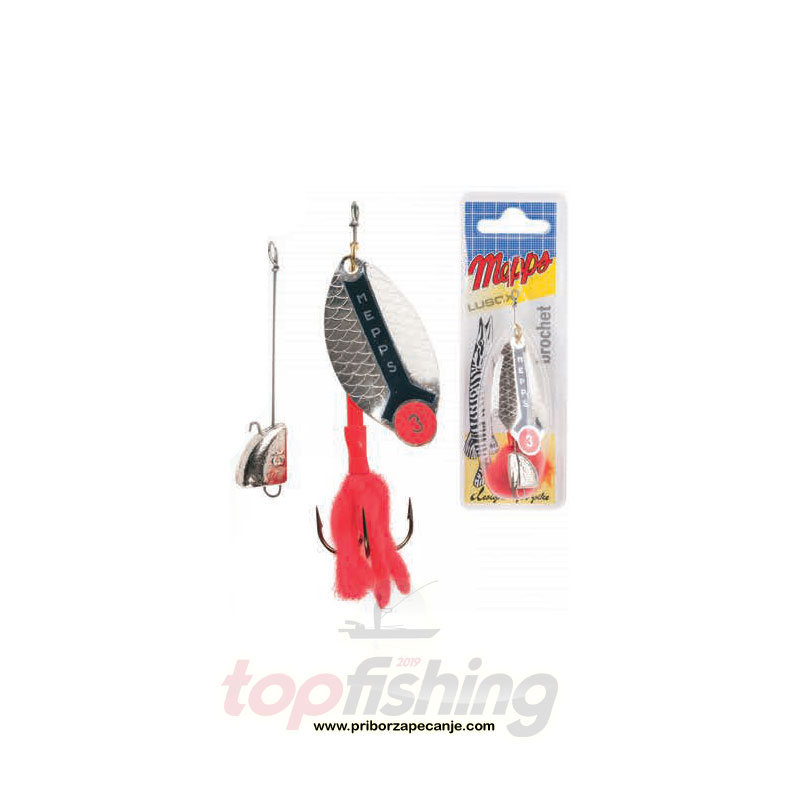 Varalica Mepps Lusox (Srebro) - veličina 1