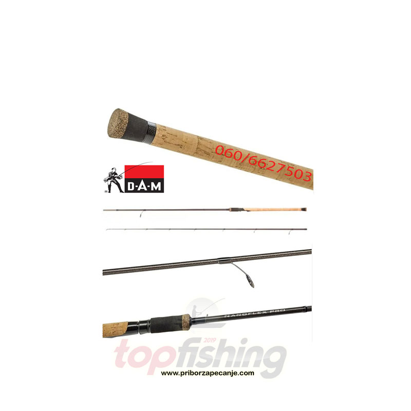 Varaličarski štap DAM Nanoflex Pro - 2,70 m (30-80 g)